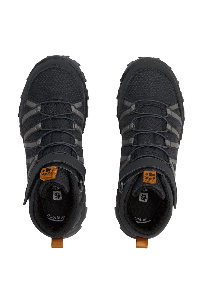 Buty trekkingowe dziecięce WILD HIKE Jack Wolfskin A66157.26.33 czarny