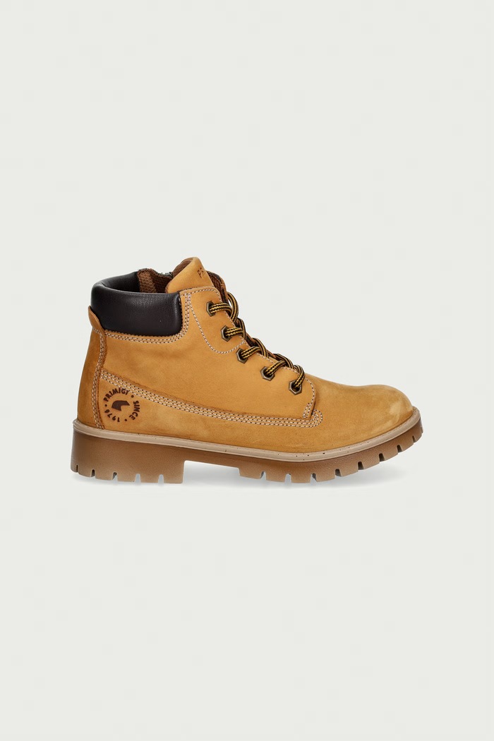 Primigi buty zimowe dziecięce nubukowe 2390900.31.35 żółty AW26