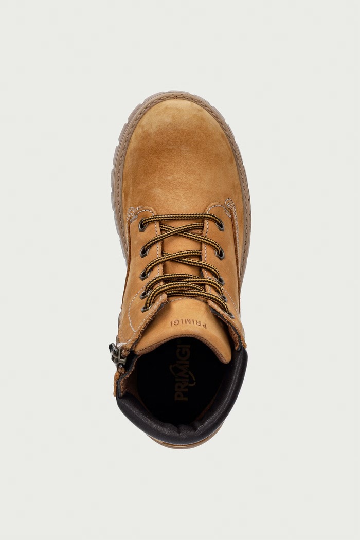 Primigi buty zimowe dziecięce nubukowe żółty 2390900.31.35