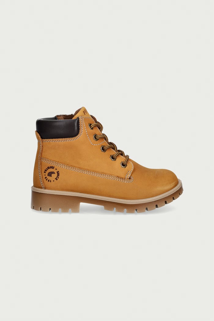 Primigi buty zimowe dziecięce nubukowe 2390900.27.30 żółty AW26