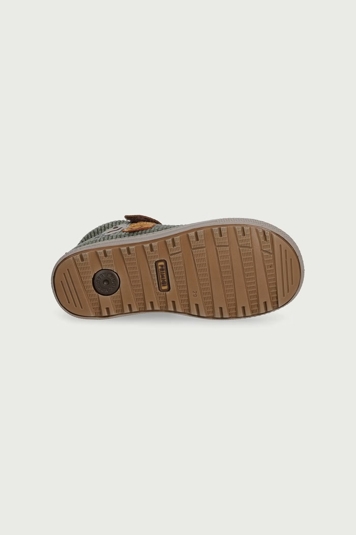 Sneakersy dziecięce zamszowe Primigi brązowy 2353200.25.29