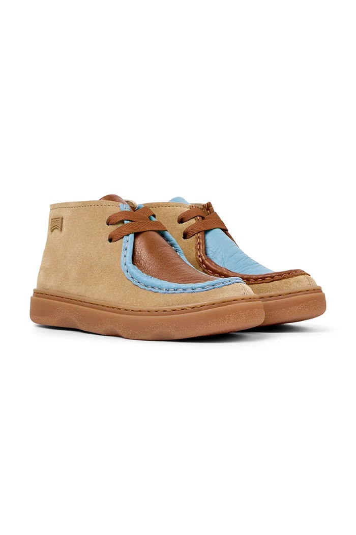 Camper Μποτάκια Παιδικά nubuck Kiddo TWS Kids K900398.35.38.TWS μπεζ AW26