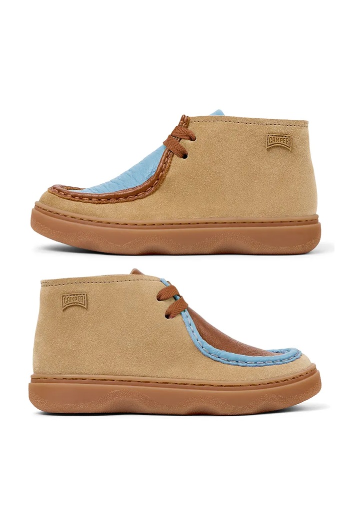 Μποτάκια Παιδικά nubuck Kiddo TWS Kids Camper K900398.35.38.TWS μπεζ