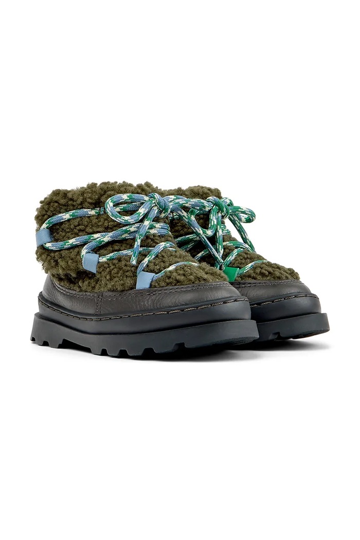 Camper Încălțăminte de iarnă pentru copii Brutus TWS FW K900401.TWS gri AW26