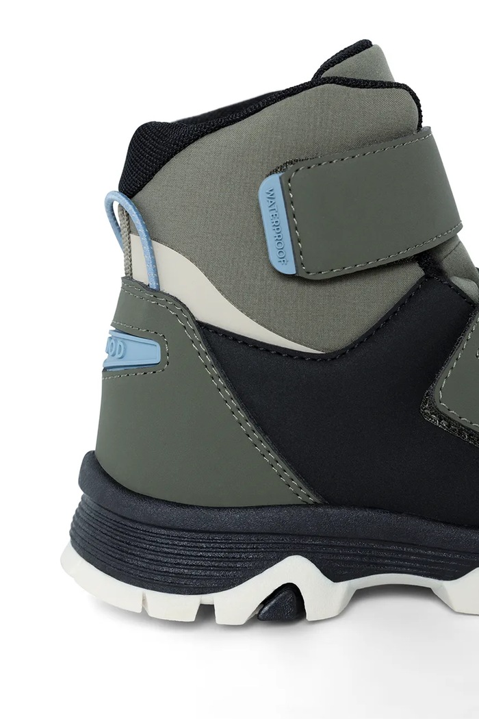 Chłopiec Liewood Śniegowce dziecięce Micah Boot LW20863.9BY2 zielony