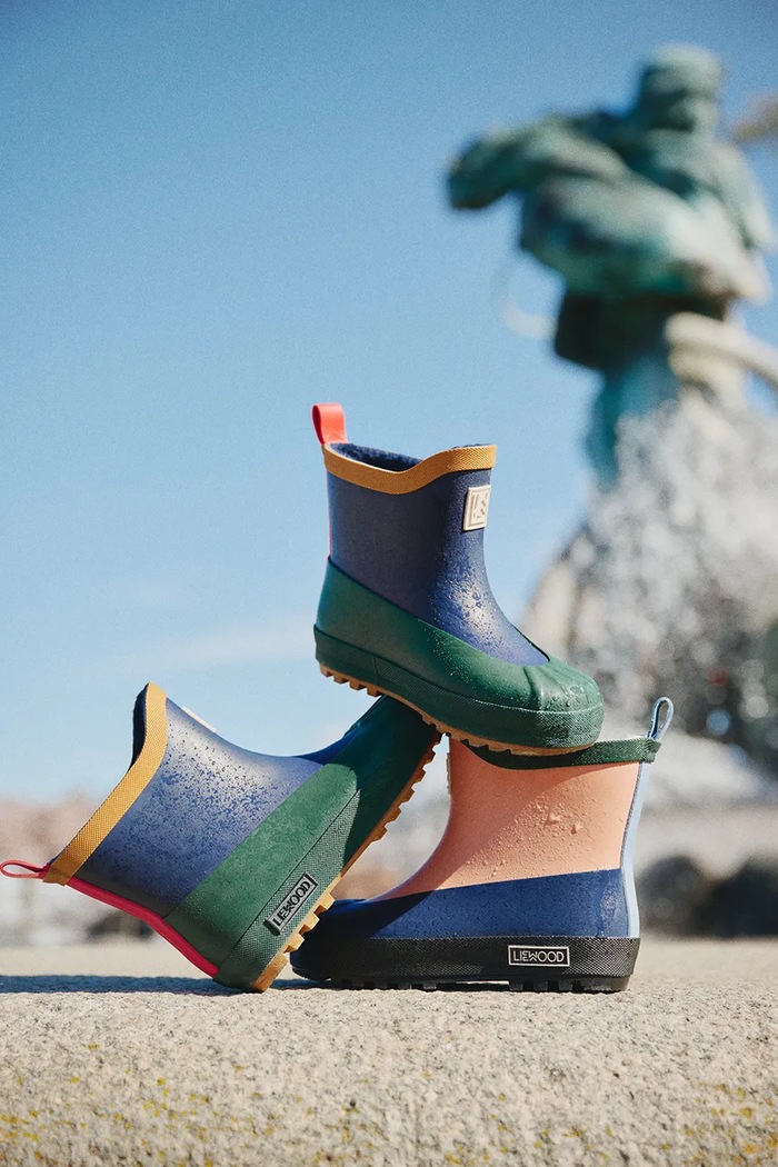 Liewood Kalosze dziecięce Isaac Thermo Rainboot LW20862.9BY2