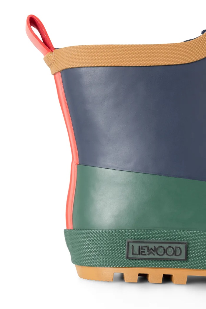 Chłopiec Liewood Kalosze dziecięce Isaac Thermo Rainboot LW20862.9BY2 multicolor