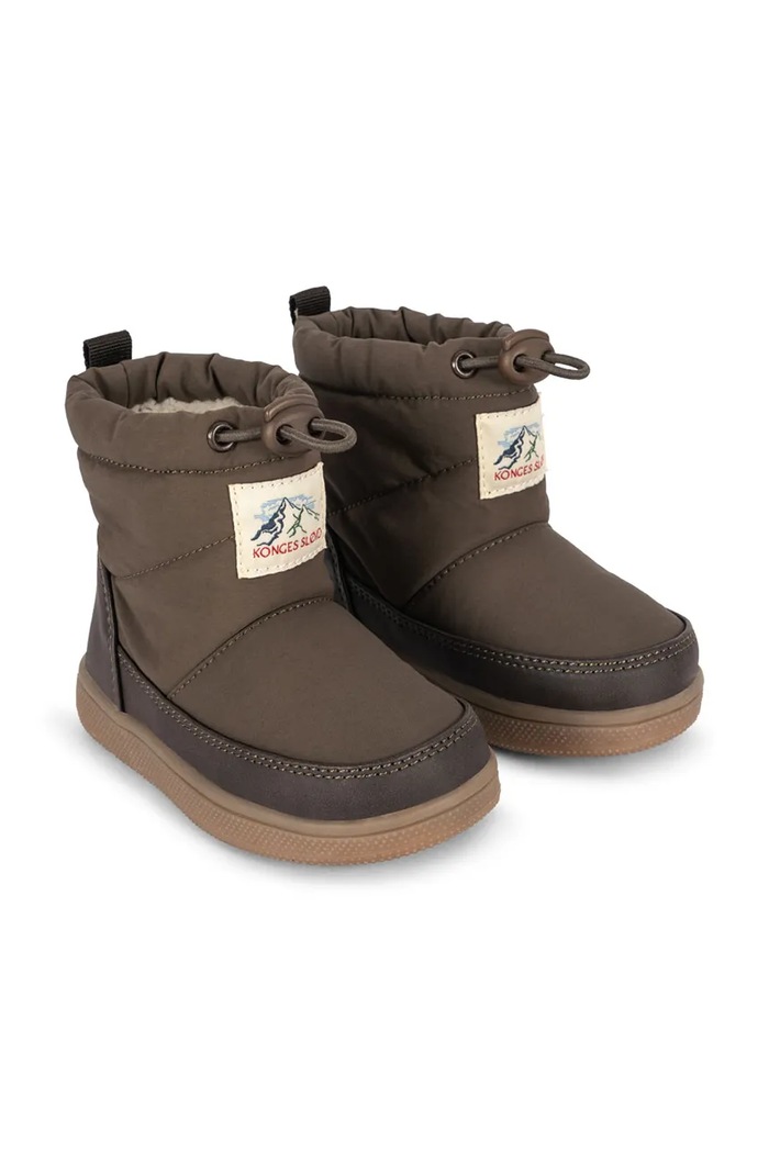 Konges Sløjd Śniegowce dziecięce STORMA BOOT brązowy KS105771.9BY2