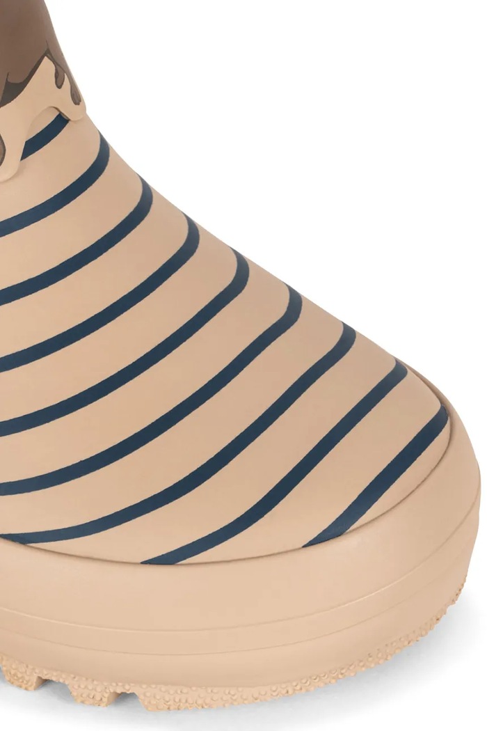 Deklice Konges Sløjd gumijasti škornji otroški ROI PRINTED RAIN BOOT KS105766.9BY2 bež