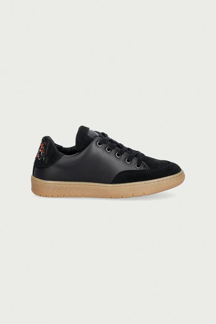 Kenzo Kids tenisice od kože K62149 crna AW26