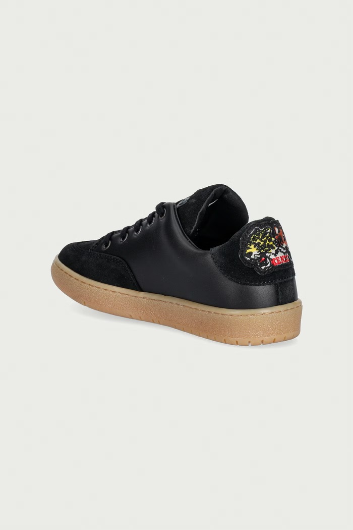 Dječaci Kenzo Kids tenisice od kože K62149 crna