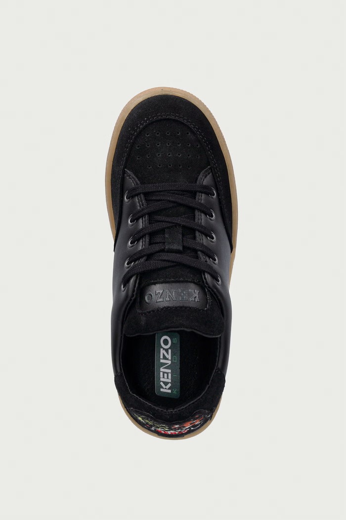 Kenzo Kids tenisice od kože crna K62149
