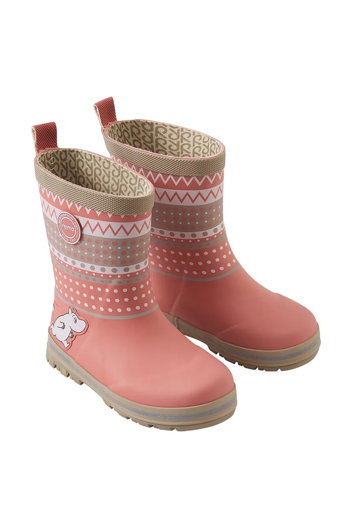 Reima kalosze dziecięce Moomin Magisk 5400001B.9BY2 różowy AW26