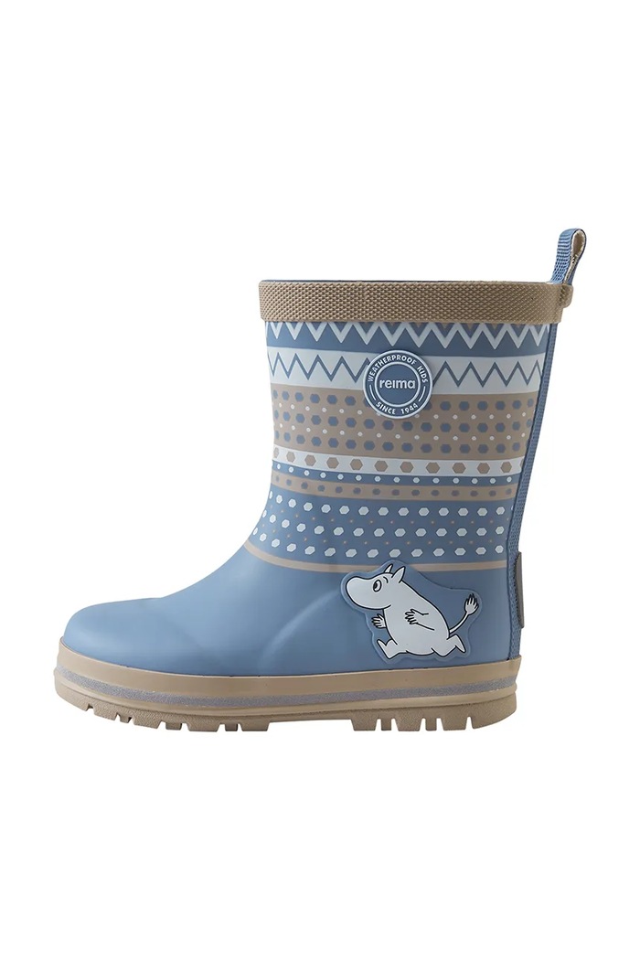 Chłopiec Reima kalosze dziecięce Moomin Magisk 5400001B.9BY2 niebieski