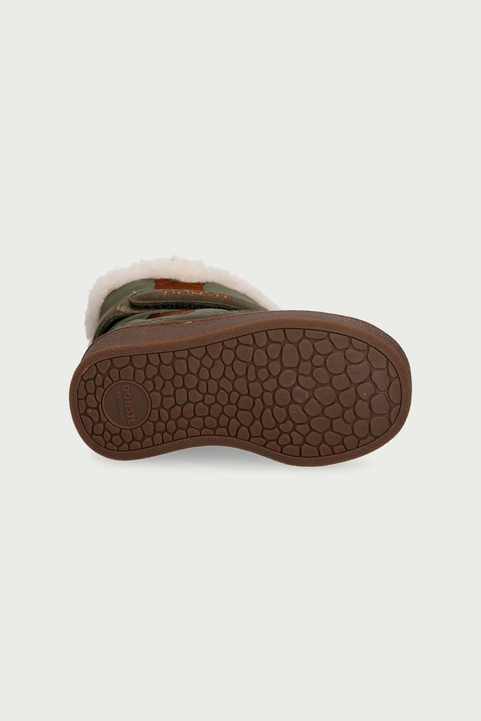 Donsje śniegowce dziecięce Ritto Boots Bear 1507201 zielony