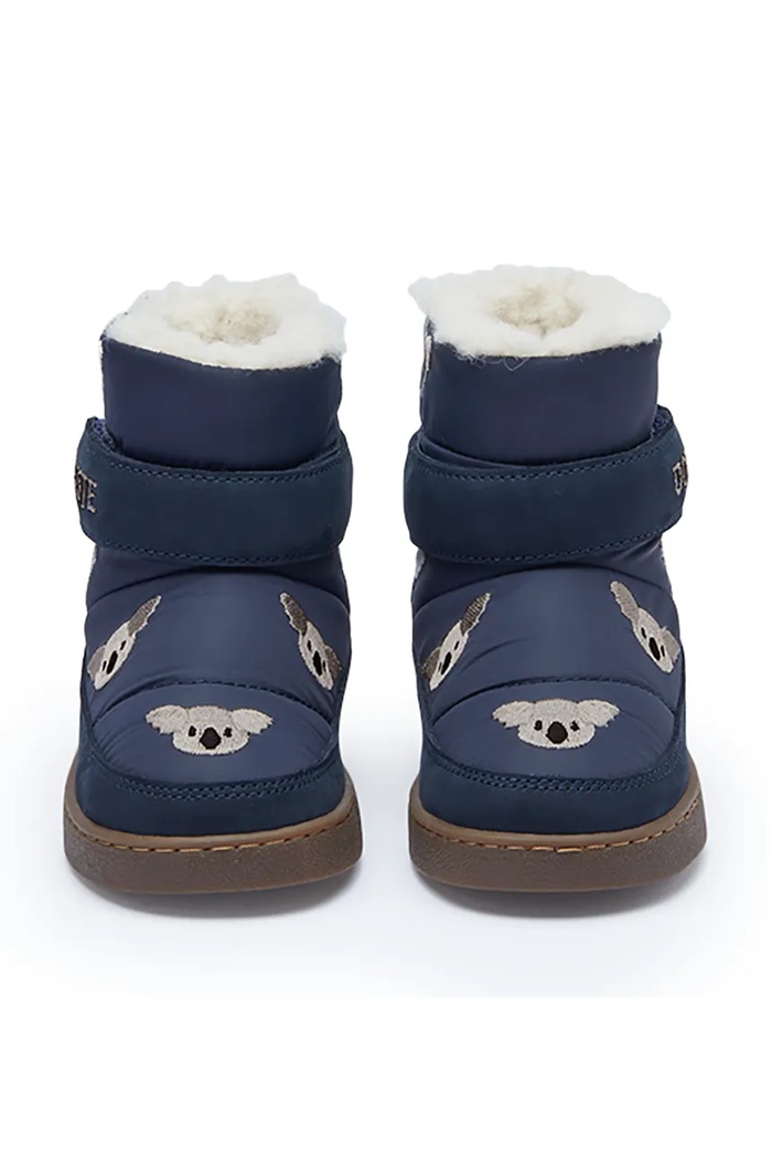 Donsje śniegowce dziecięce Ritto Boots Koala 1507202 granatowy AW26