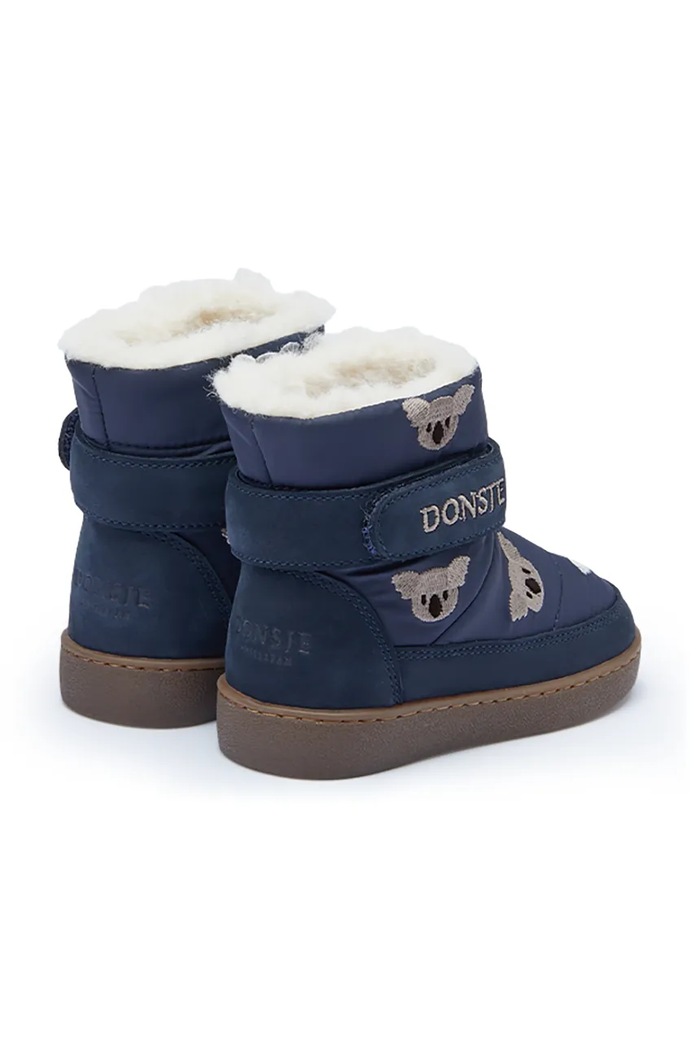 Chłopiec Donsje śniegowce dziecięce Ritto Boots Koala 1507202 granatowy