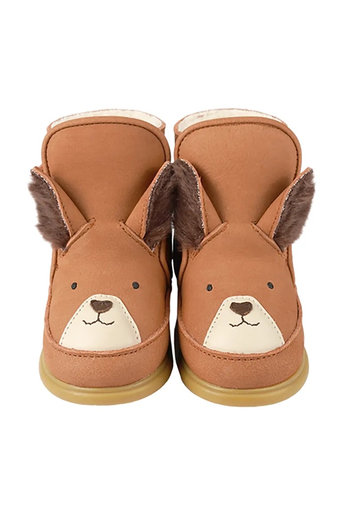 Donsje śniegowce dziecięce nubukowe Dubu Exclusive Shoes Fluffy Squirrel 1500511 brązowy AW26