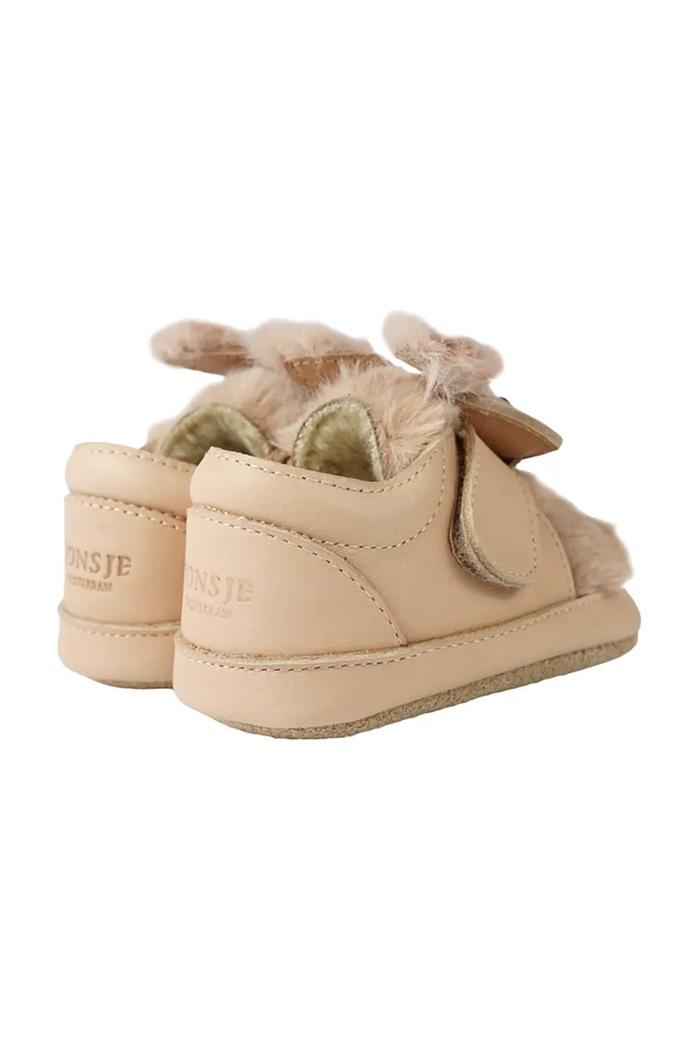 Chłopiec Donsje buty niemowlęce Matijn Sneakers Fluffy Bunny 1042105 beżowy