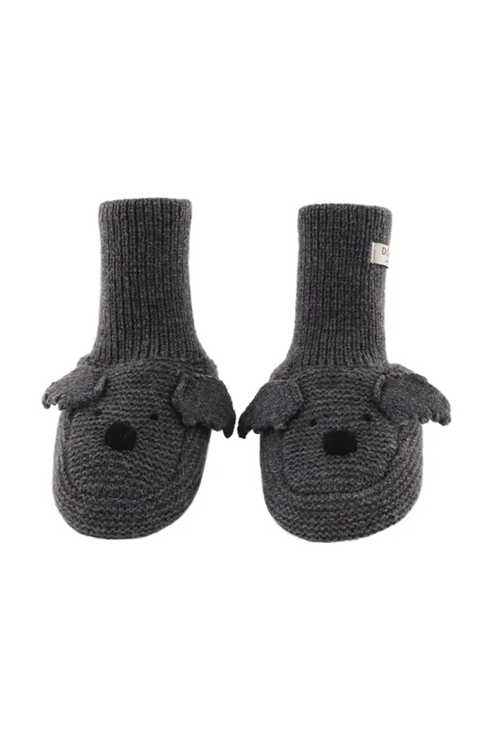 Donsje Încălțăminte pentru bebeluși Maicer Merino Wool Booties Koala 3043203 gri AW26
