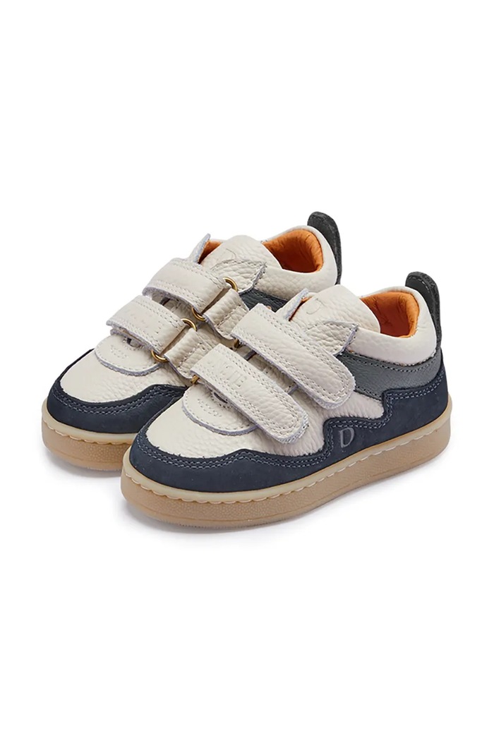 Donsje Pesio Sneakers sneakersy dziecięce nubukowe 1504600 biały AW26