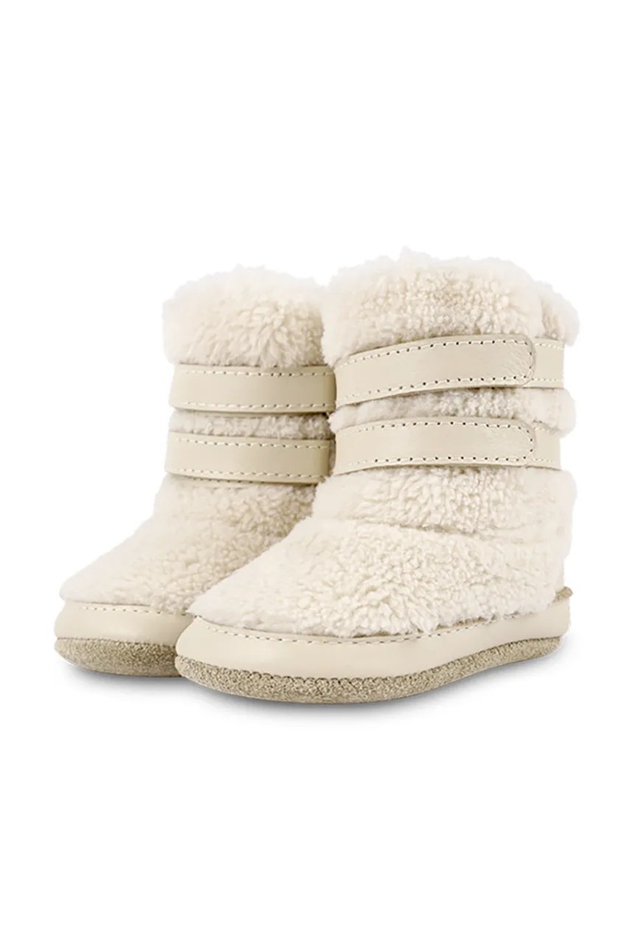 Donsje buty niemowlęce Larisso Booties biały 1034400