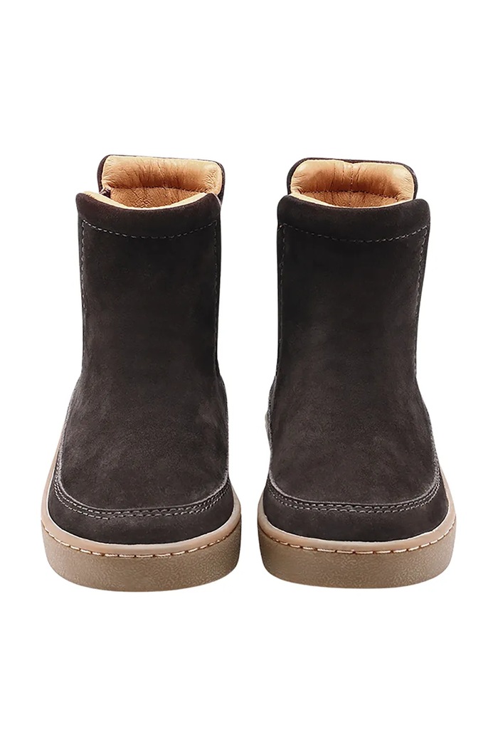 Donsje Buty zimowe dziecięce zamszowe Ojeh Boots 2018200 brązowy AW26