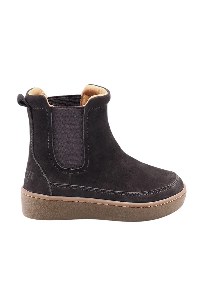 Buty zimowe dziecięce zamszowe Ojeh Boots Donsje 2018200 brązowy