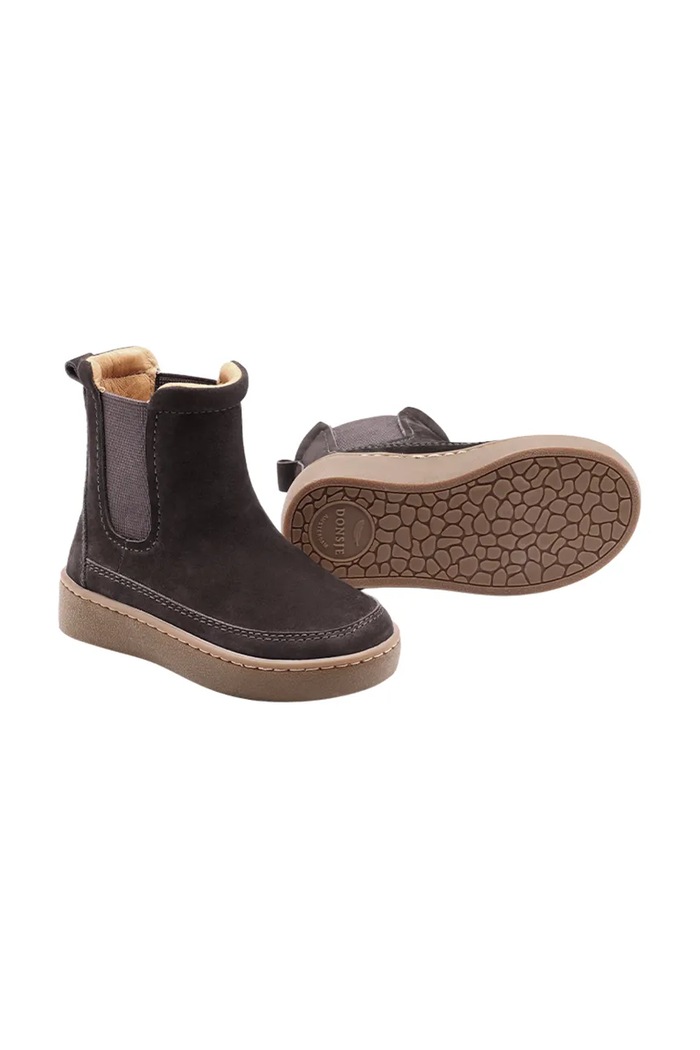 Buty zimowe dziecięce zamszowe Ojeh Boots Donsje brązowy 2018200