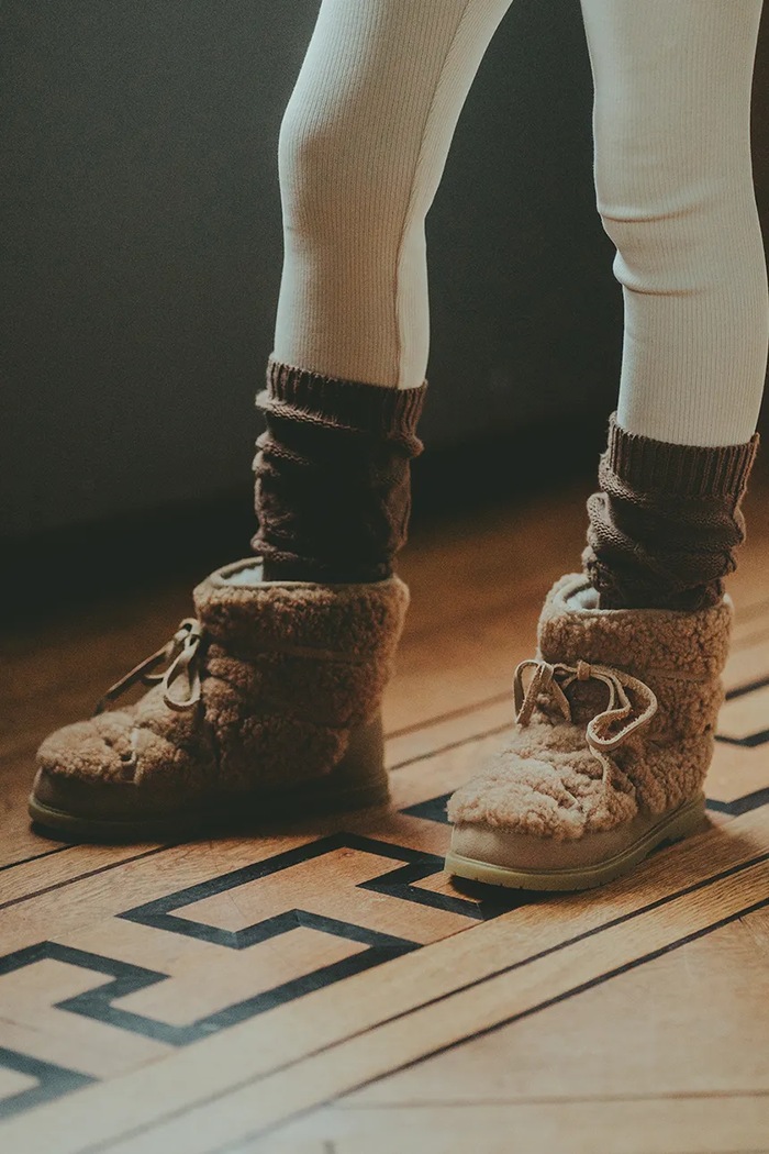 Donsje buty zimowe dziecięce skórzane Cassia Boots 2017800