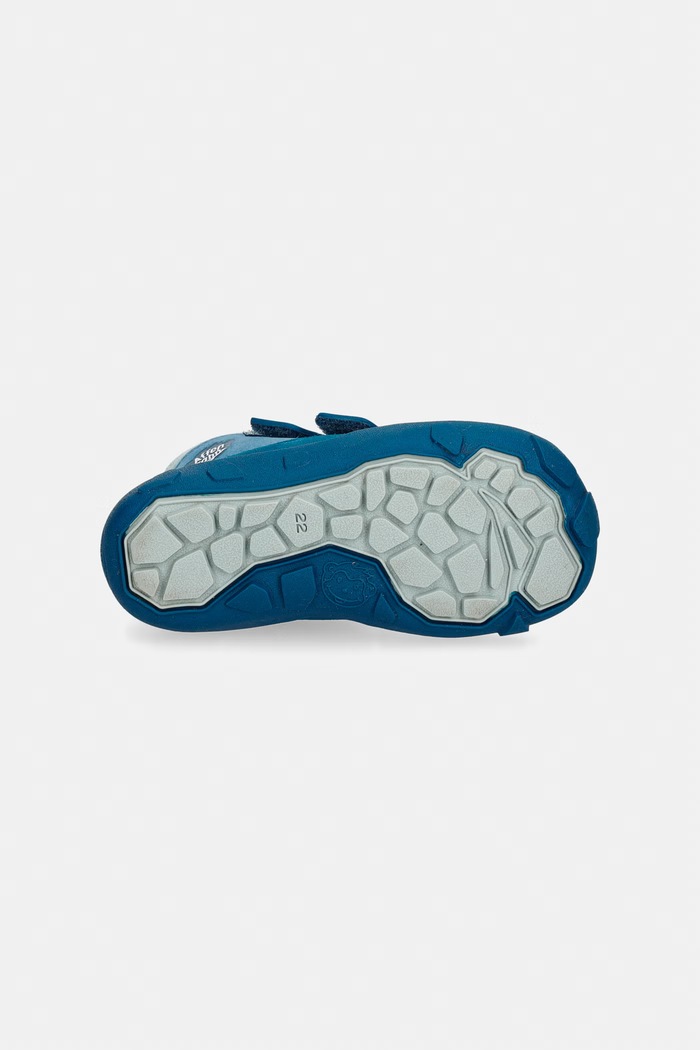 Κλειστά χαμηλά παπούτσια παιδικά nubuck 01488.30211 Affenzahn μπλε 01488.30211