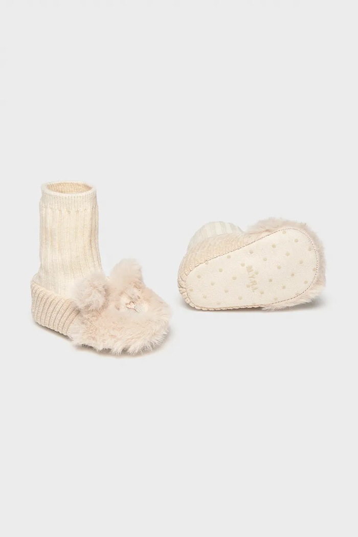 Mayoral Newborn buty niemowlęce 9154.2F.Newborn.9BY2 beżowy AW26