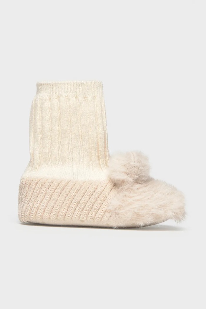 Chłopiec Mayoral Newborn buty niemowlęce 9154.2F.Newborn.9BY2 beżowy
