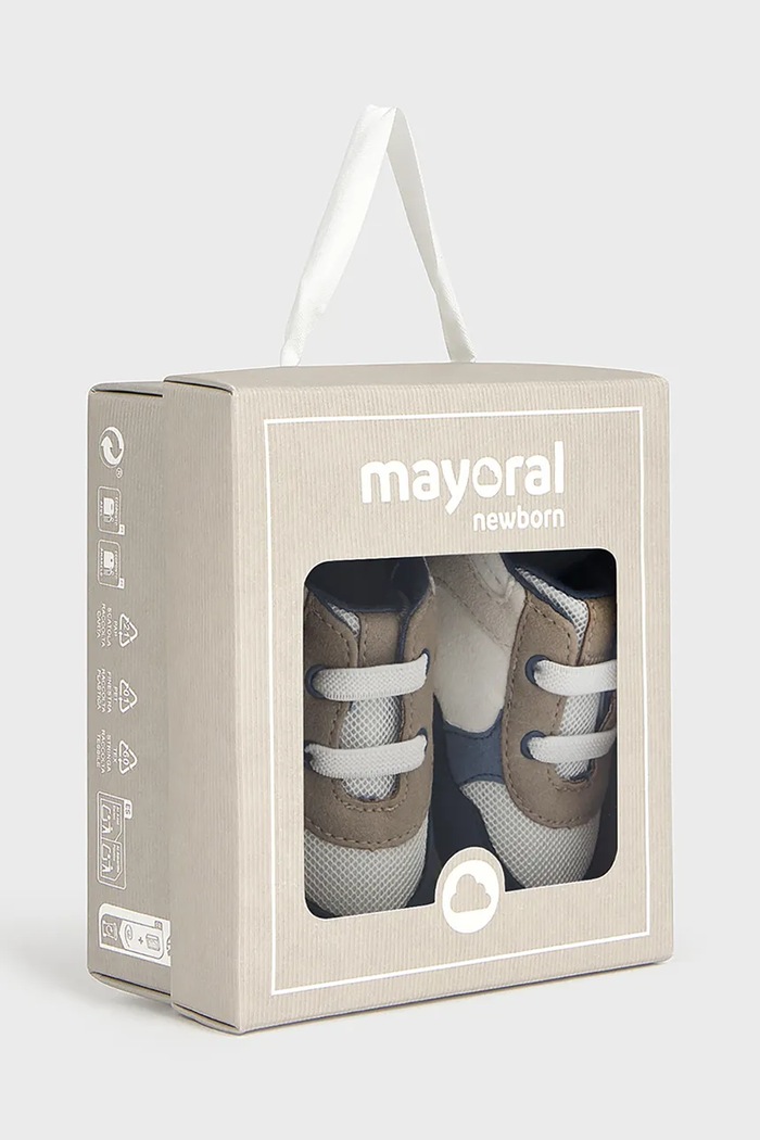 Mayoral Newborn dojčenské topánky modrá 9153.2A.Newborn.9BY2