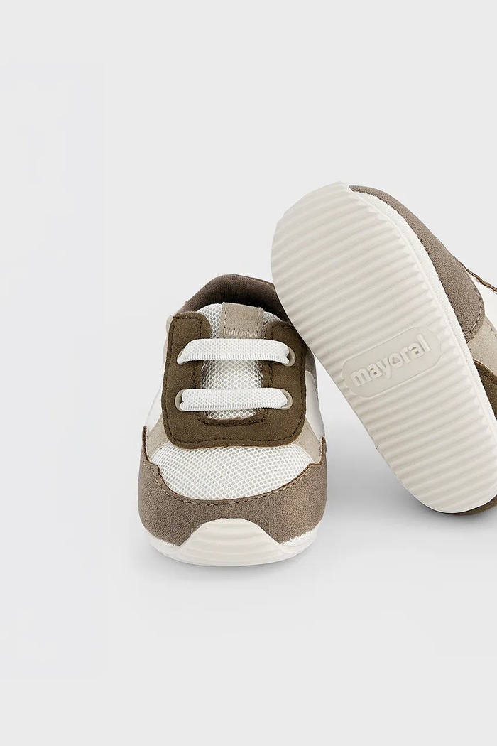 Chłopiec Mayoral Newborn Buty niemowlęce 9153.2A.Newborn.9BY2 beżowy