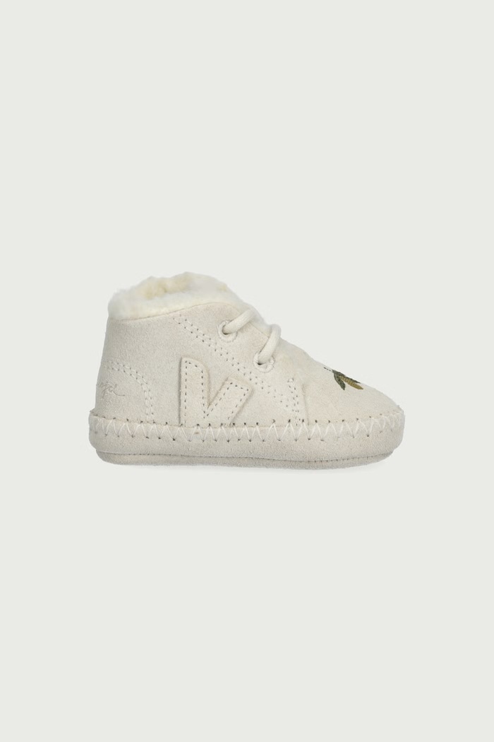 Veja Buty niemowlęce zamszowe VEJA X KONGES SLOJD BQ0322359C beżowy AW26
