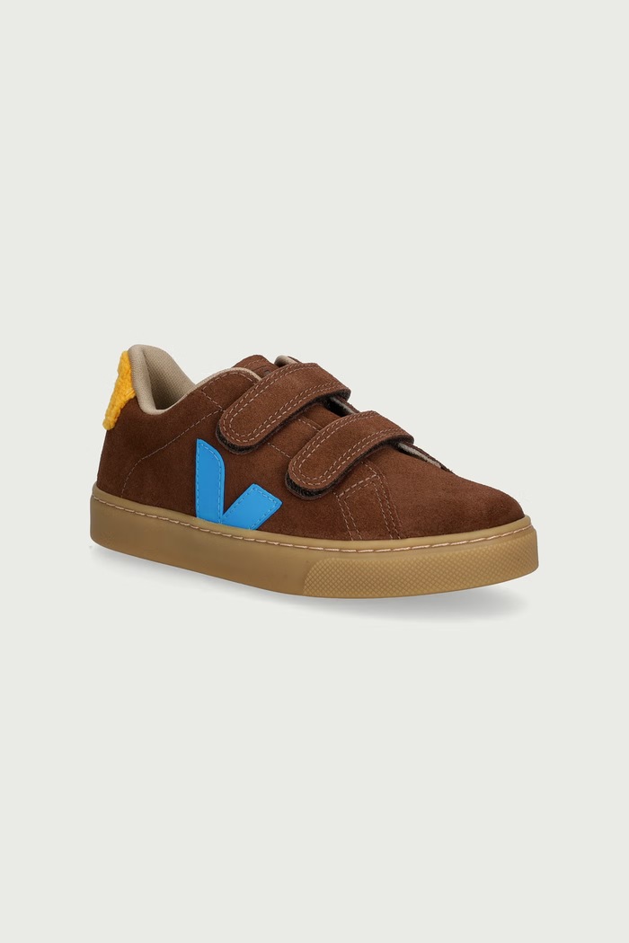 Veja JELLY маратонки за деца от велур кафяв JM0322328C.28.35