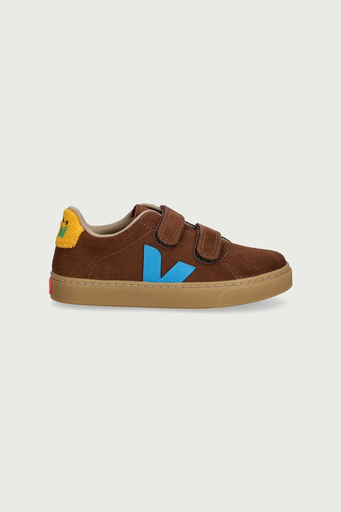 Veja JELLY маратонки за деца от велур JM0322328C.28.35 кафяв AW26