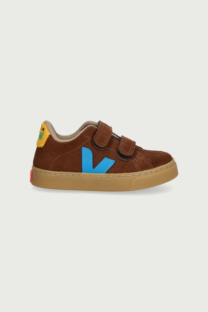 Veja JELLY маратонки за деца от велур JM0322328C.22.27 кафяв AW26