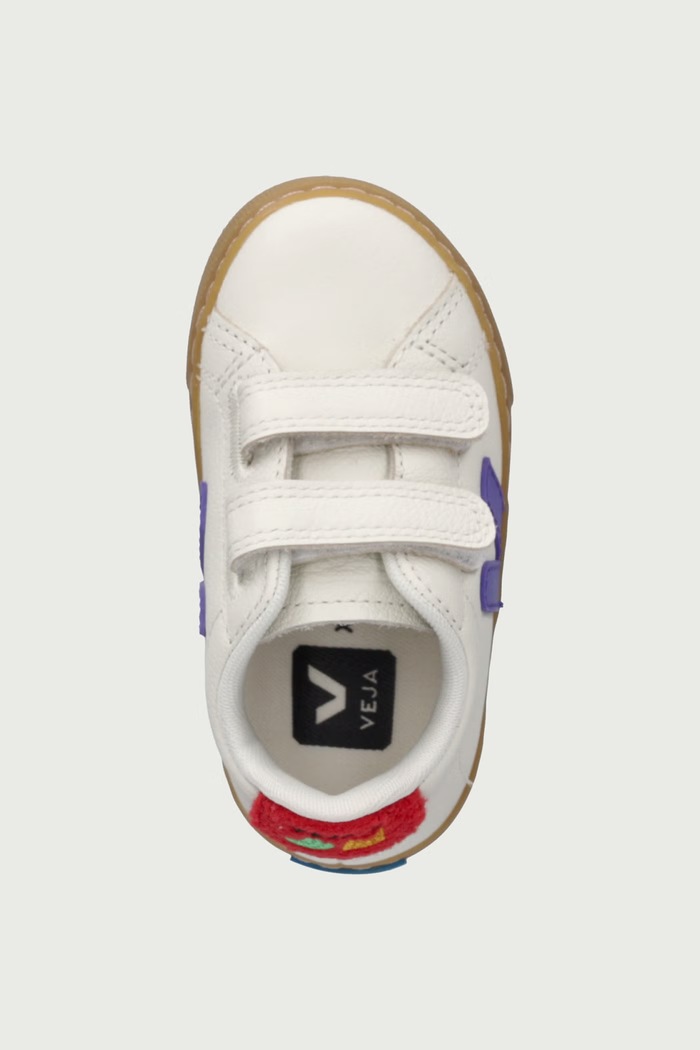 JELLY маратонки за деца от кожа Veja JM0222280C.22.27 бял