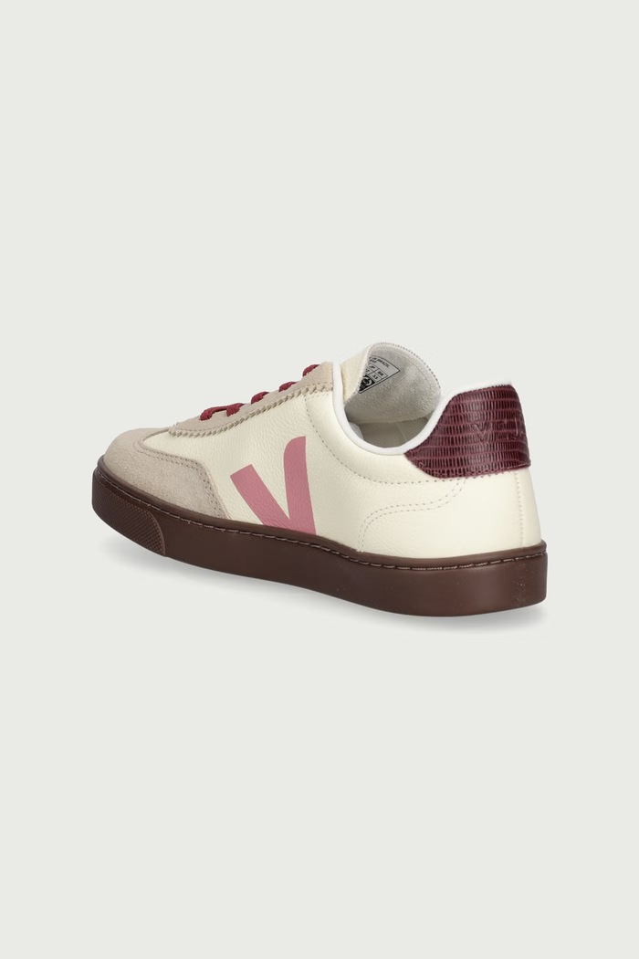Αγορίστικα Veja Small Volley sneakers παιδικά δερμάτινα DA0222318C.28.35 μπεζ