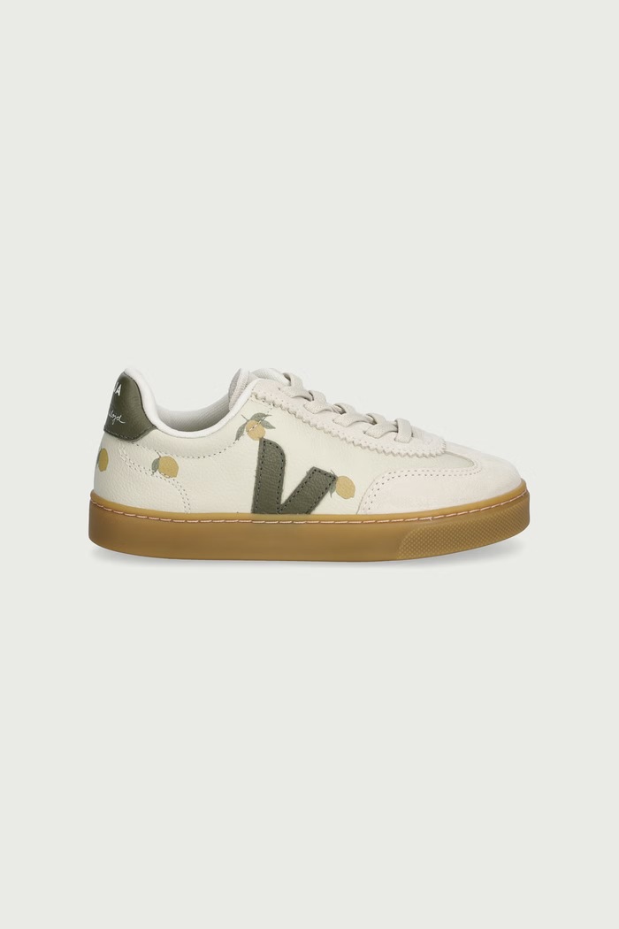 Veja VEJA X KONGES SLOJD sneakers παιδικά δερμάτινα BV0222350C.28.35 μπεζ AW26