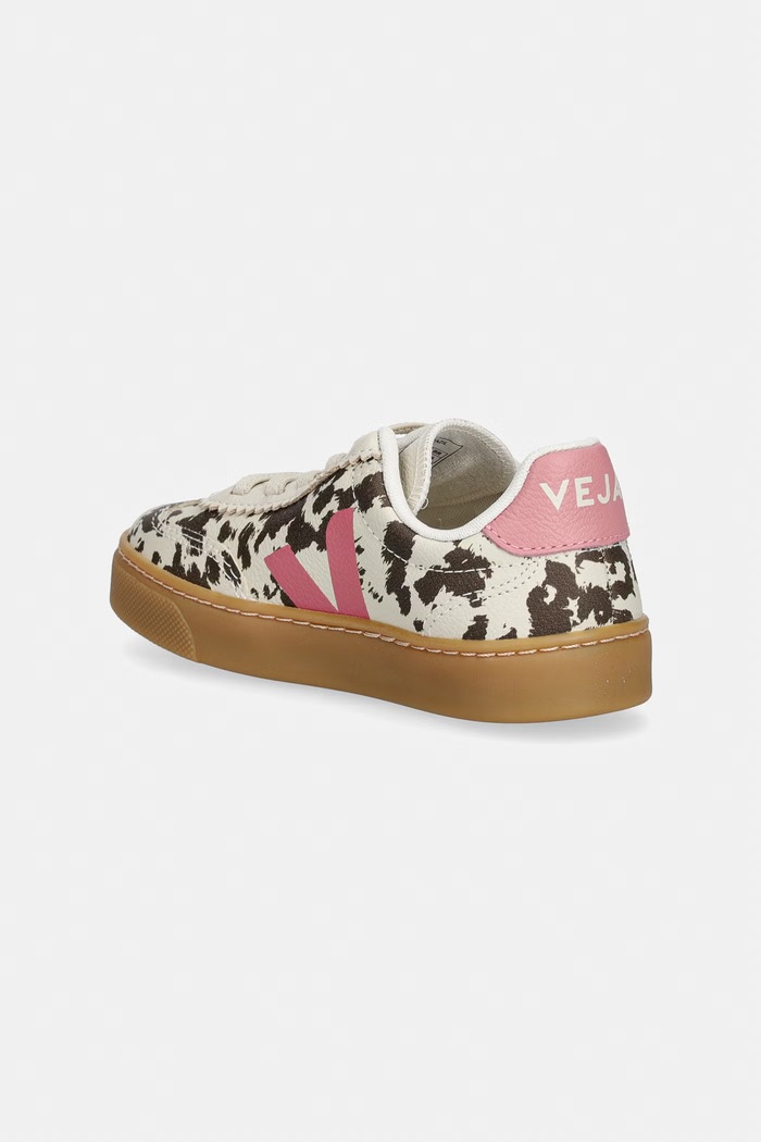 Αγορίστικα Veja Small Volley sneakers παιδικά δερμάτινα SY2021824C.28.35 μπεζ