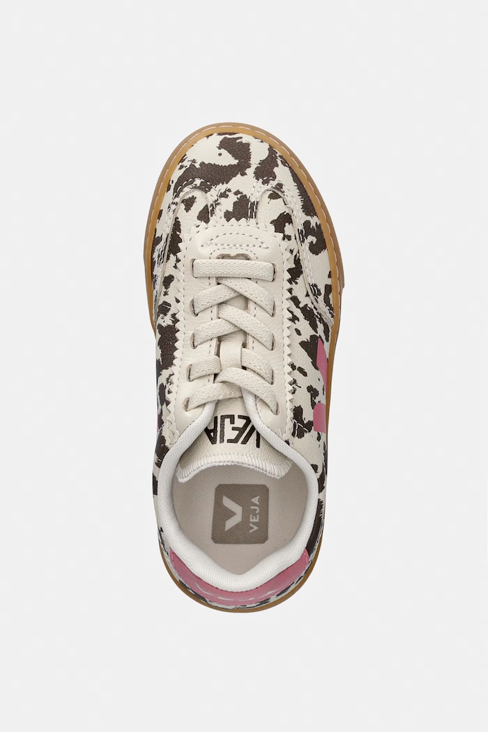 Veja Small Volley sneakers παιδικά δερμάτινα μπεζ SY2021824C.28.35