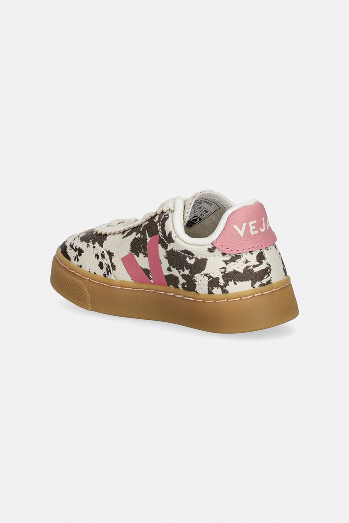 Αγορίστικα Veja Small Volley sneakers παιδικά δερμάτινα SY2021824C.22.27 μπεζ
