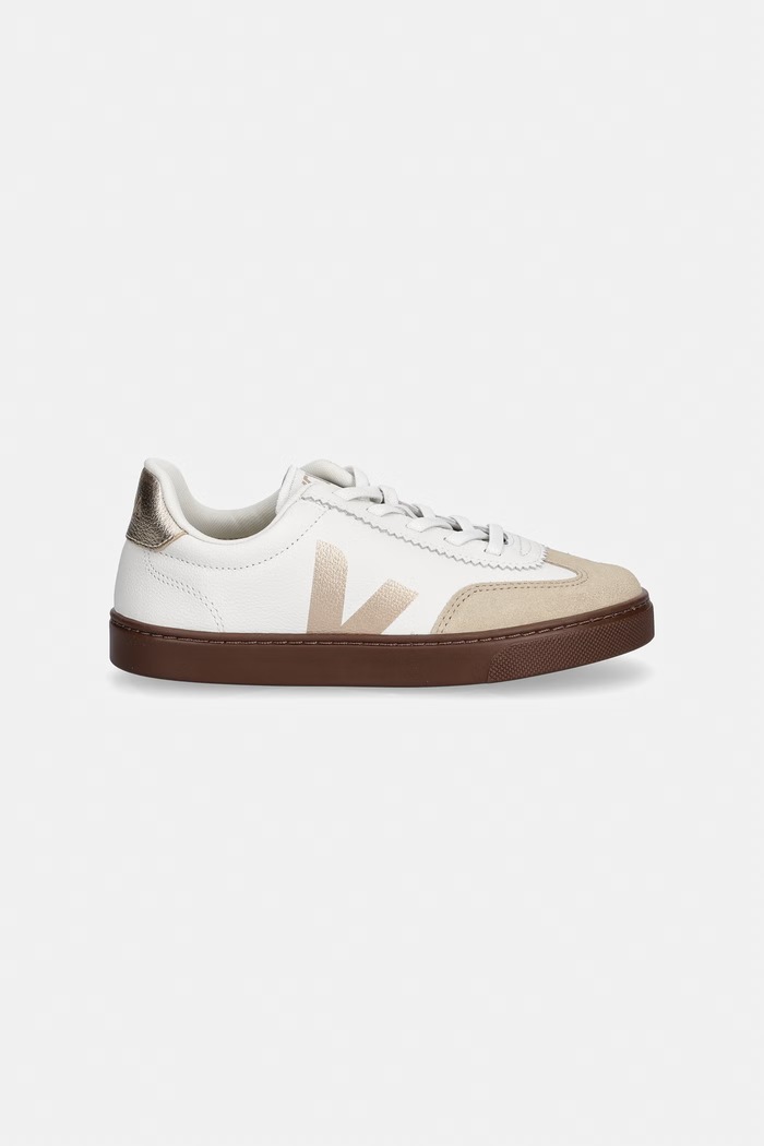 Veja Small Volley sneakers παιδικά δερμάτινα SY2021815C.28.35 λευκό AW26