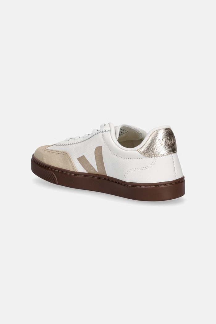 Αγορίστικα Veja Small Volley sneakers παιδικά δερμάτινα SY2021815C.28.35 λευκό