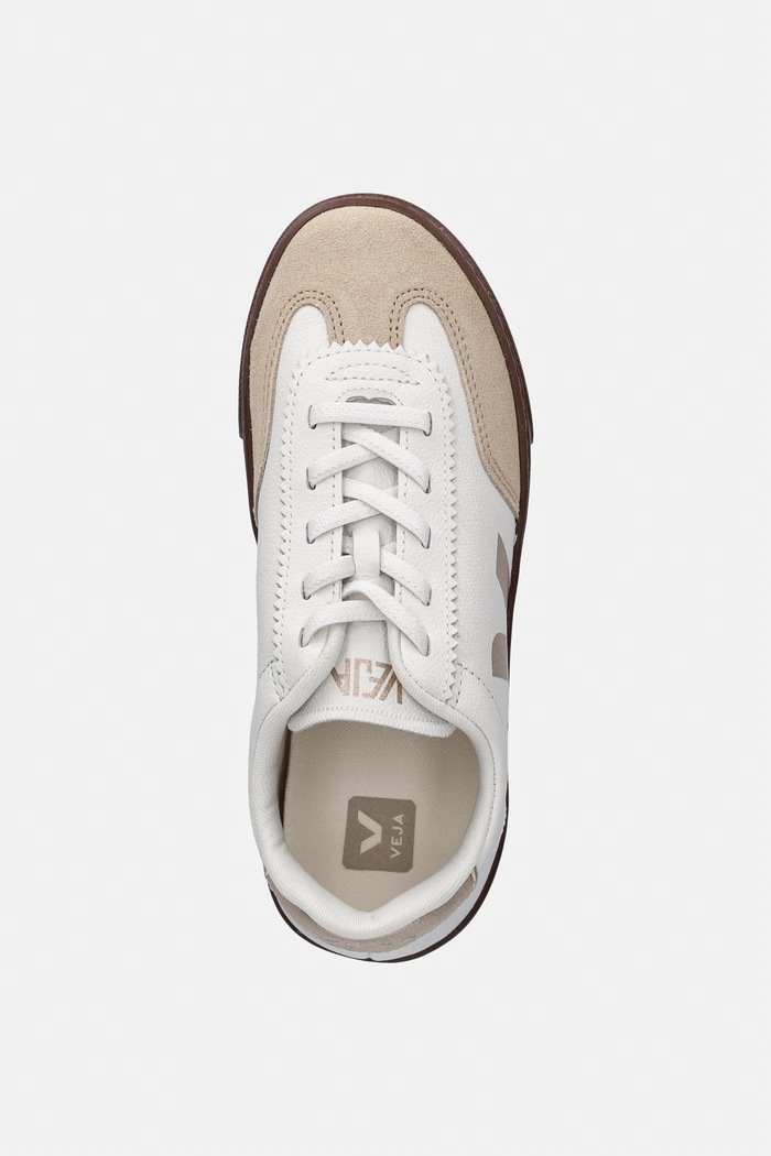 Veja Small Volley sneakers παιδικά δερμάτινα λευκό SY2021815C.28.35