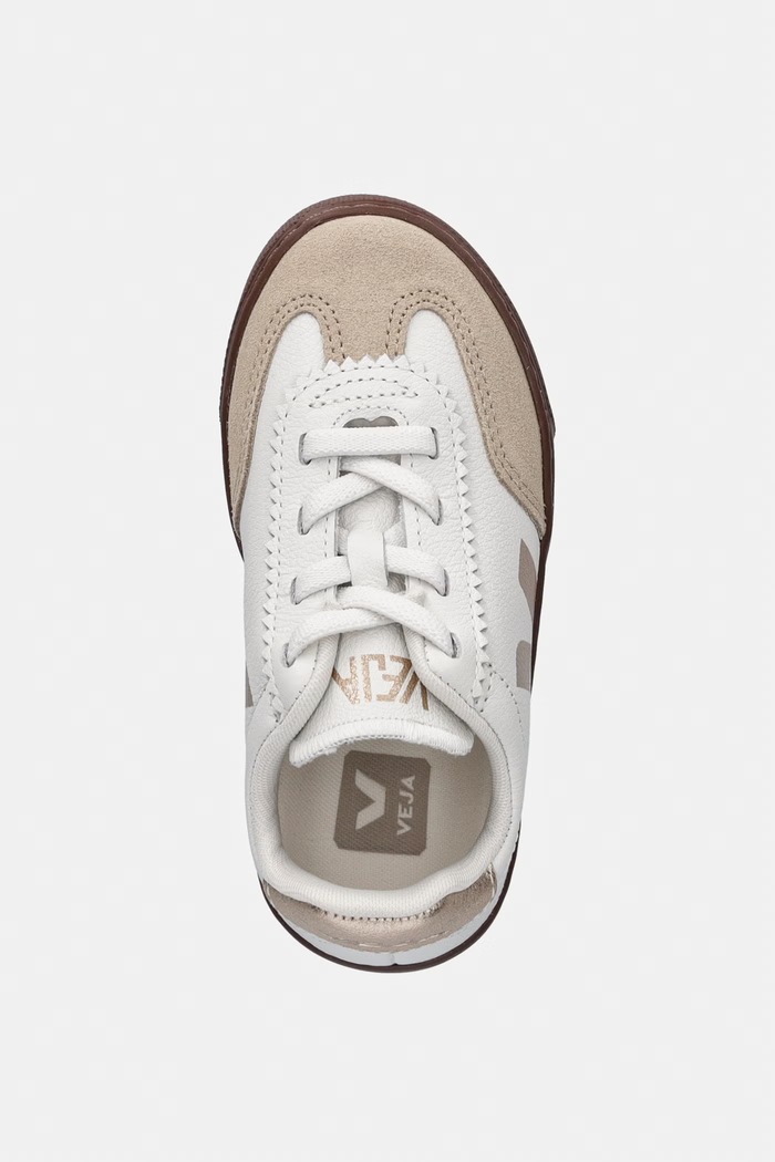 Veja Small Volley sneakers παιδικά δερμάτινα λευκό SY2021815C.22.27