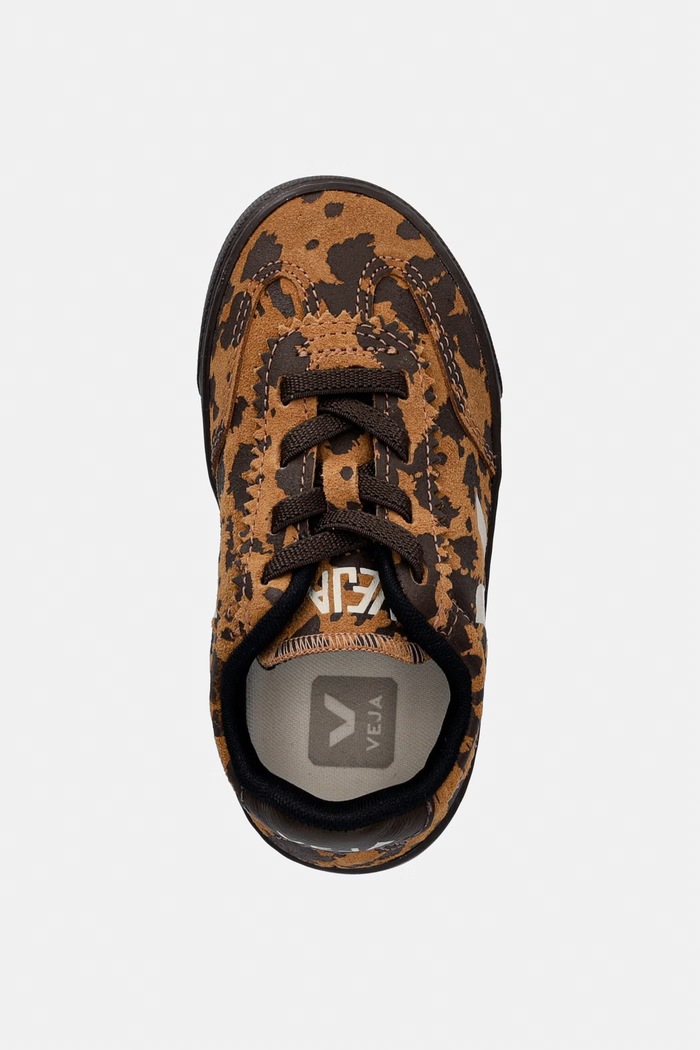 Veja Small Volley sneakers παιδικά σουέτ καφέ SY0322313C.22.27